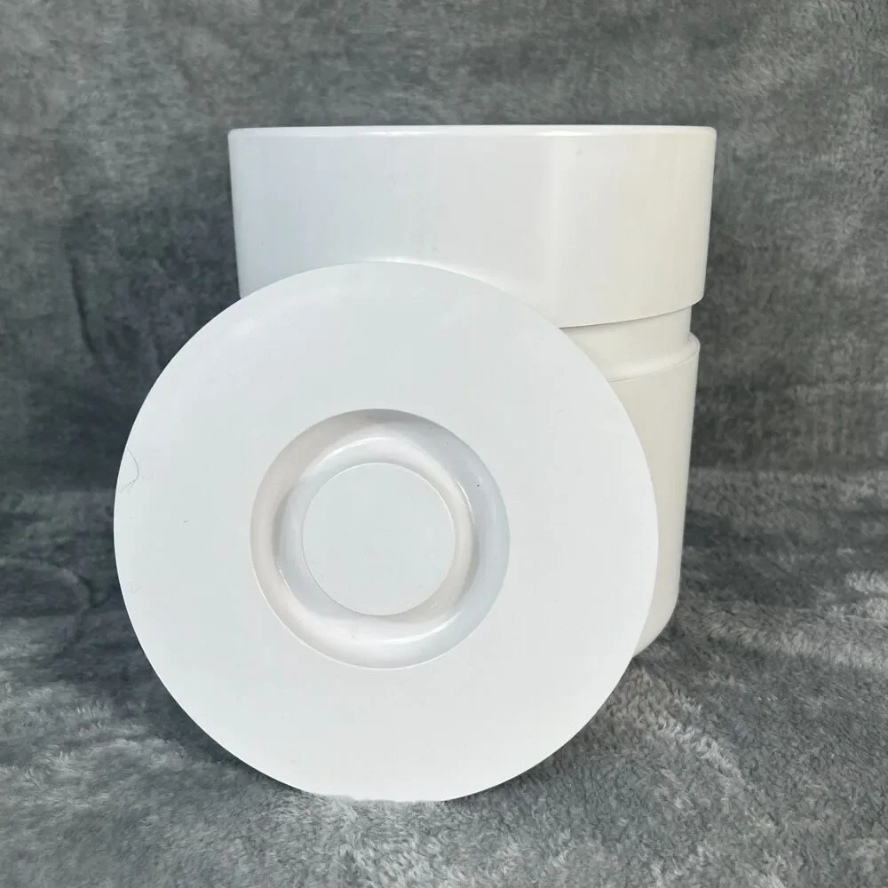 Vintage Heller Sergio Asti Ice Bucket White Mid Century Modern 1970s WITH LINER
